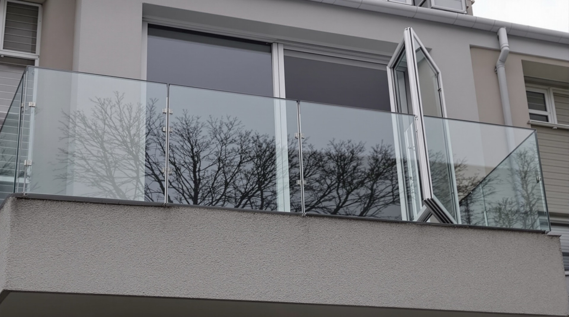 Eko Sistem katlanır cam balkon uygulaması